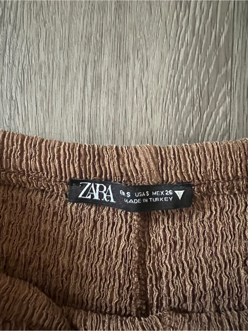 Zara textured straight leg pants - Picture 5 of 5